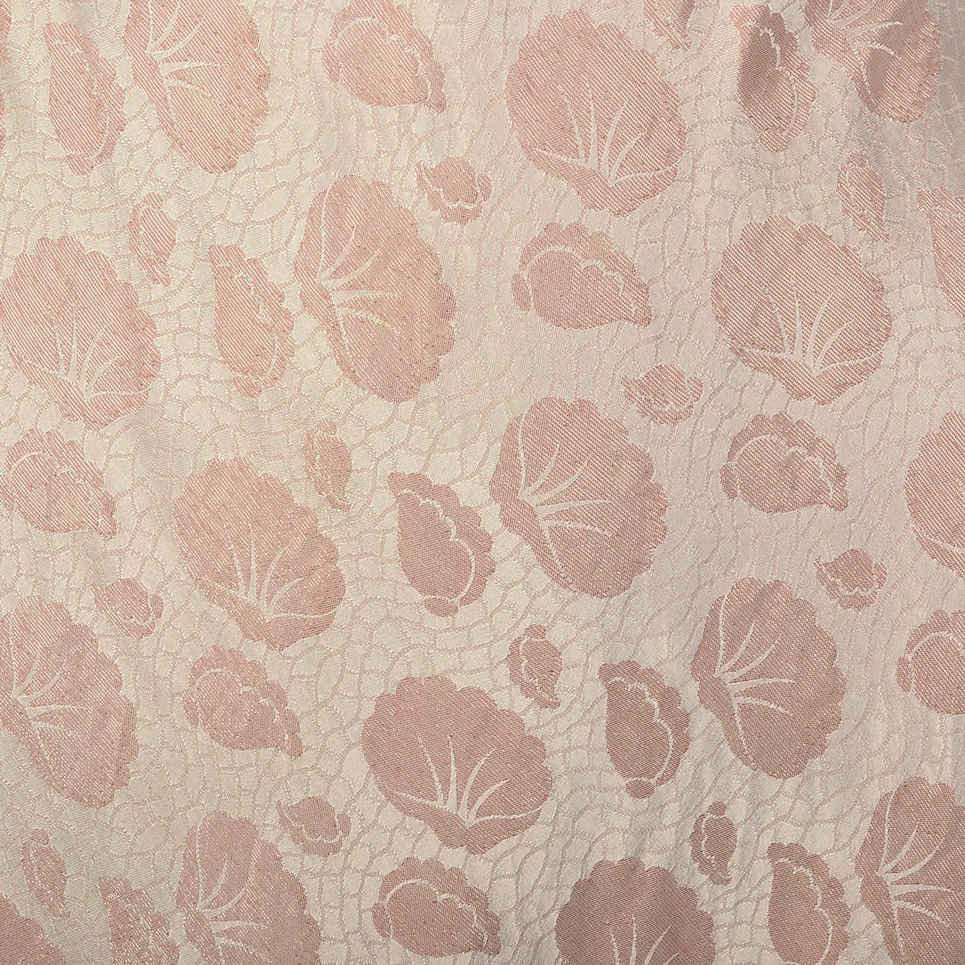 1940s Blush Evening Gown with Dramatic Bust
