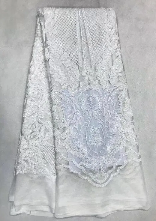5 YARDS / 10 COLORS / Kimberley Damask Glitter Embroidery Mesh Lace  Party Prom Bridal Dress Fabric