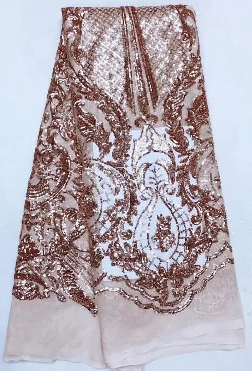 5 YARDS / 10 COLORS / Kimberley Damask Glitter Embroidery Mesh Lace  Party Prom Bridal Dress Fabric