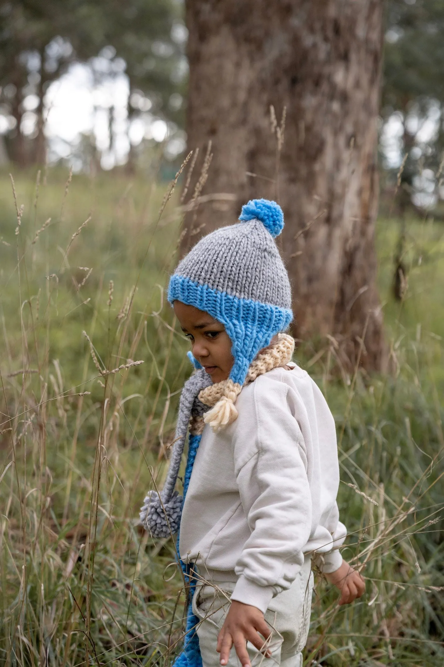 Acorn kids: Earth Beanie Ocean