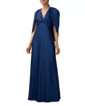 Aidan Mattox Capelet Mermaid Gown