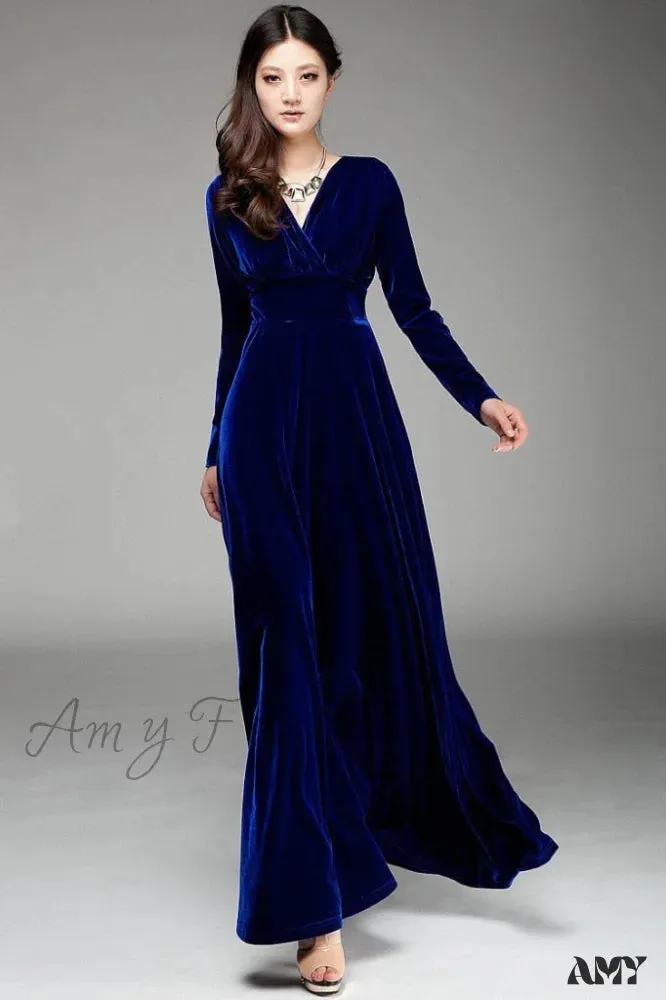 Amy Fashion - Plus Size 4XL 5XL Women Winter Dress
