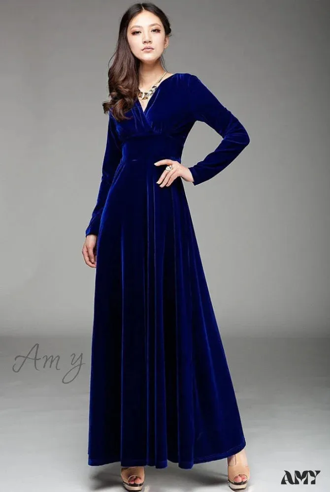 Amy Fashion - Plus Size 4XL 5XL Women Winter Dress