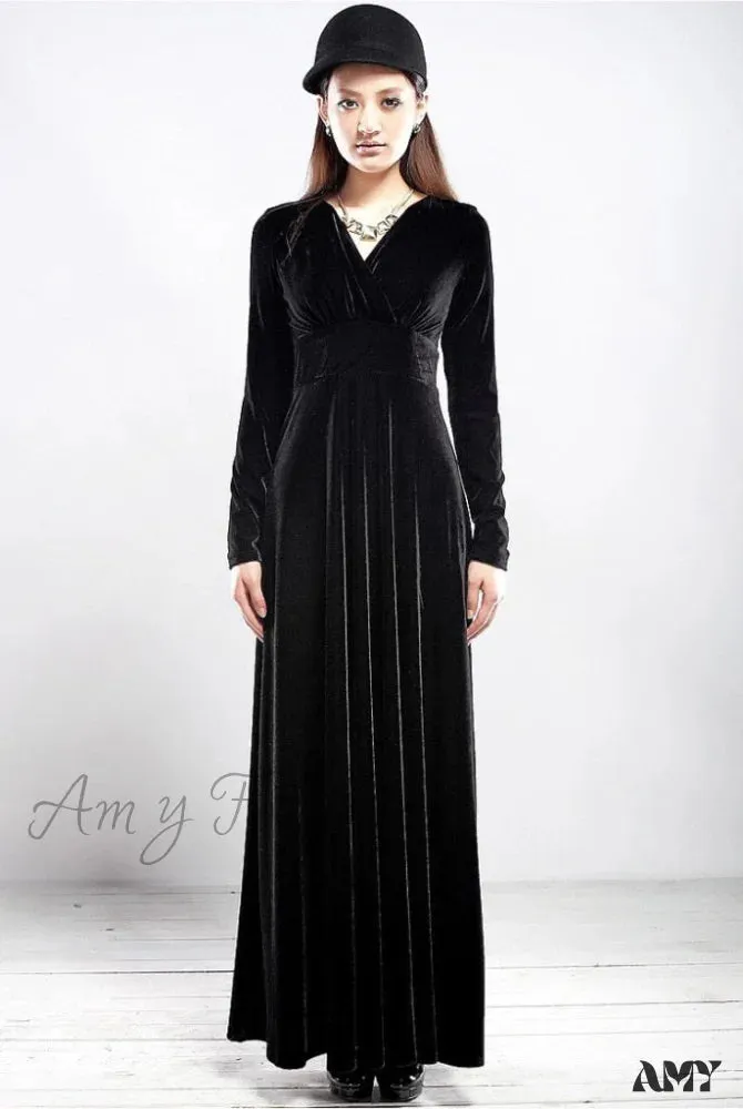 Amy Fashion - Plus Size 4XL 5XL Women Winter Dress