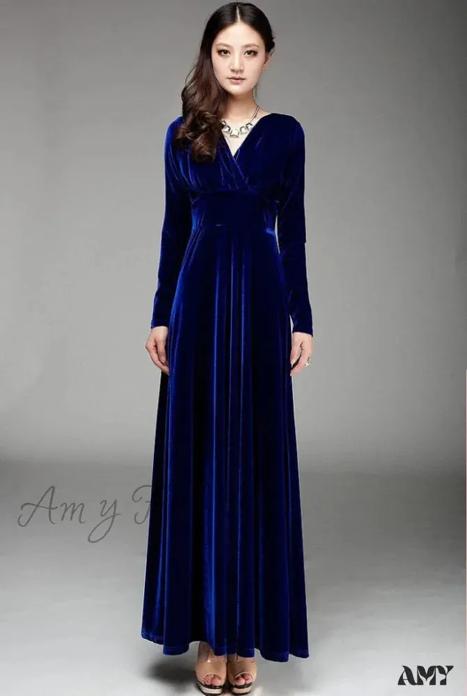Amy Fashion - Plus Size 4XL 5XL Women Winter Dress
