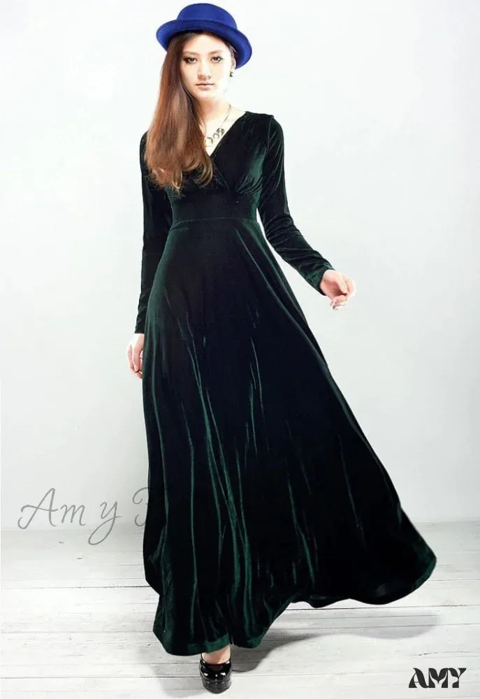 Amy Fashion - Plus Size 4XL 5XL Women Winter Dress