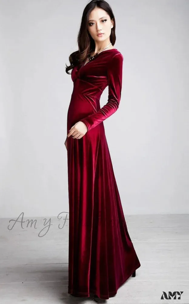 Amy Fashion - Plus Size 4XL 5XL Women Winter Dress