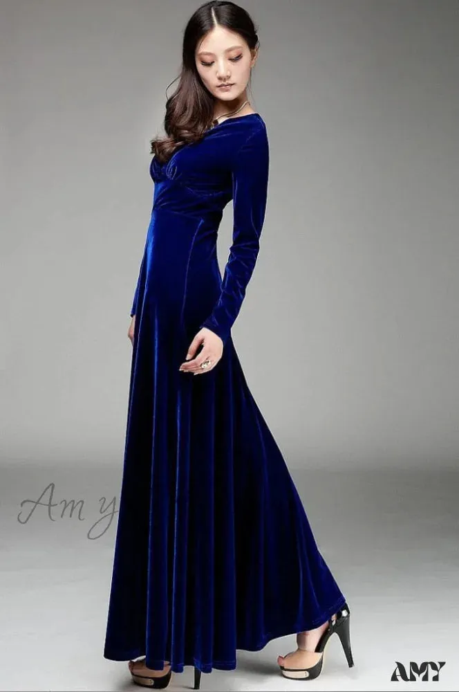 Amy Fashion - Plus Size 4XL 5XL Women Winter Dress