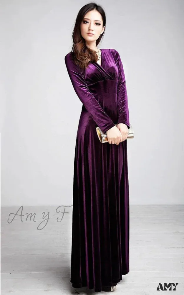 Amy Fashion - Plus Size 4XL 5XL Women Winter Dress