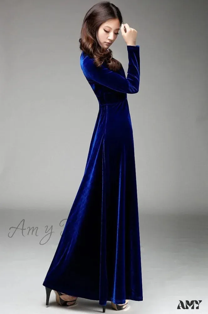 Amy Fashion - Plus Size 4XL 5XL Women Winter Dress