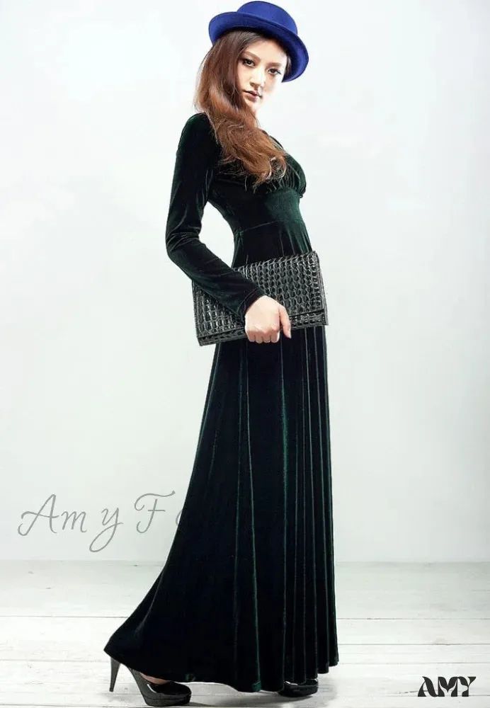 Amy Fashion - Plus Size 4XL 5XL Women Winter Dress