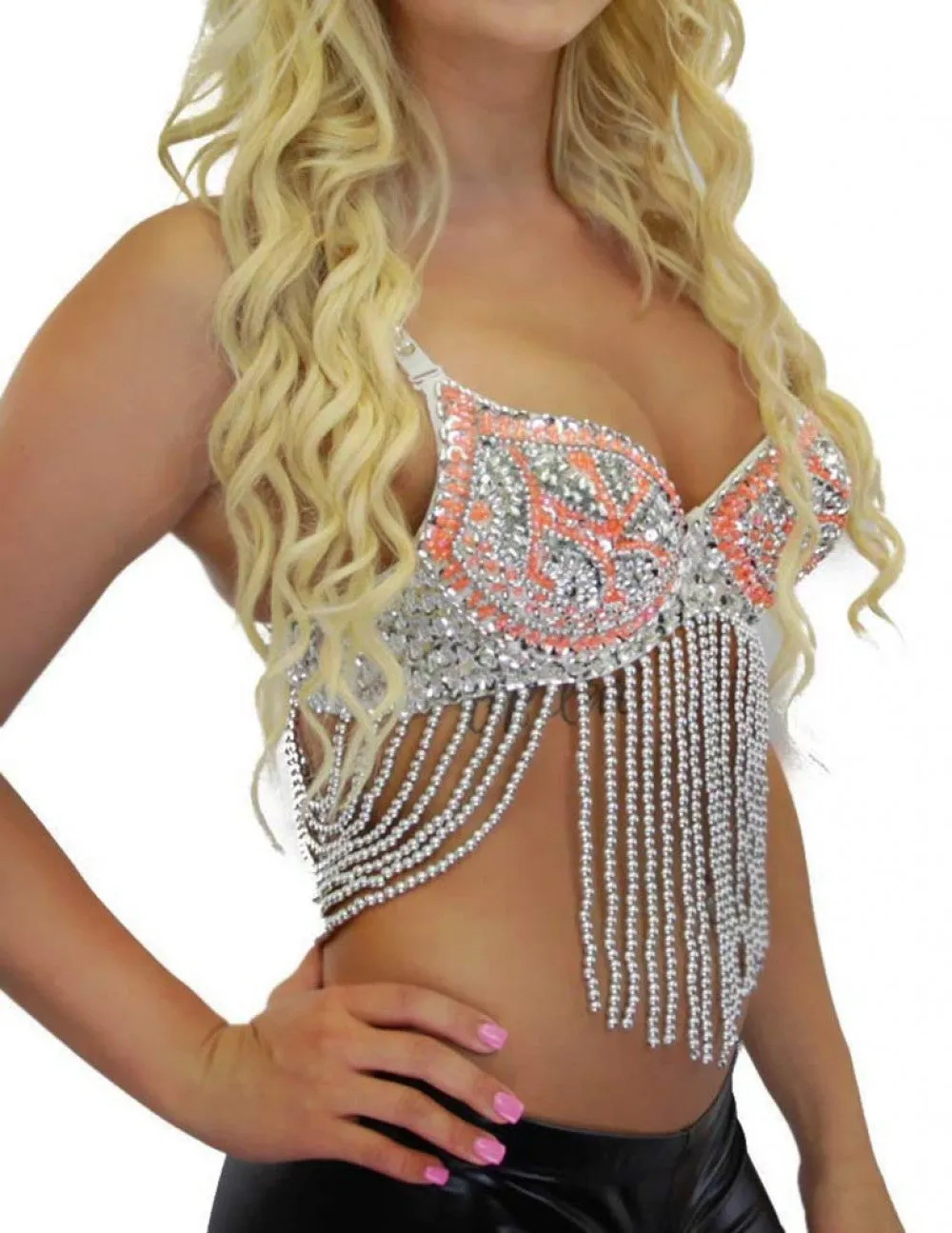 Beaded Sequin Bra