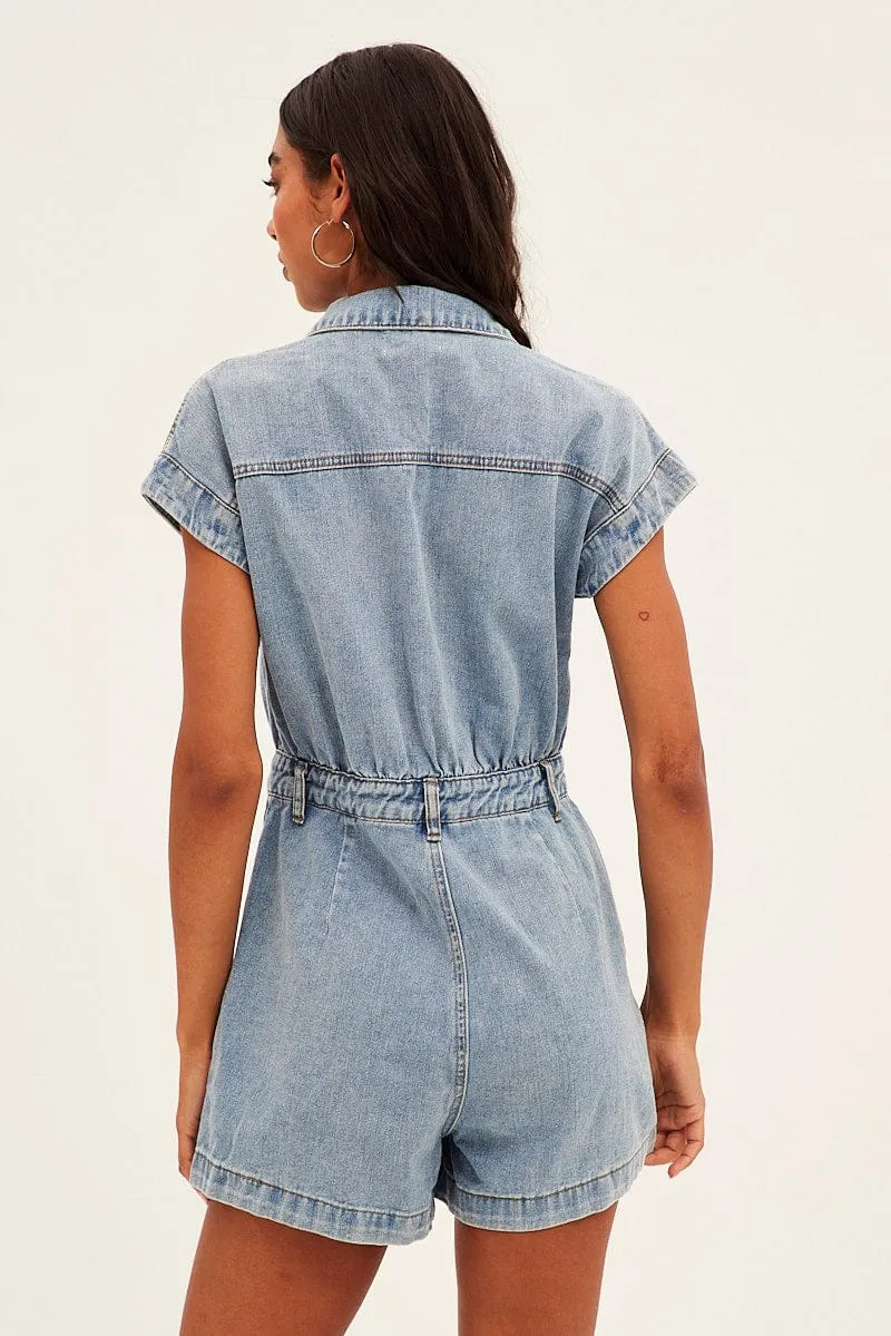 Blue Overall Denim