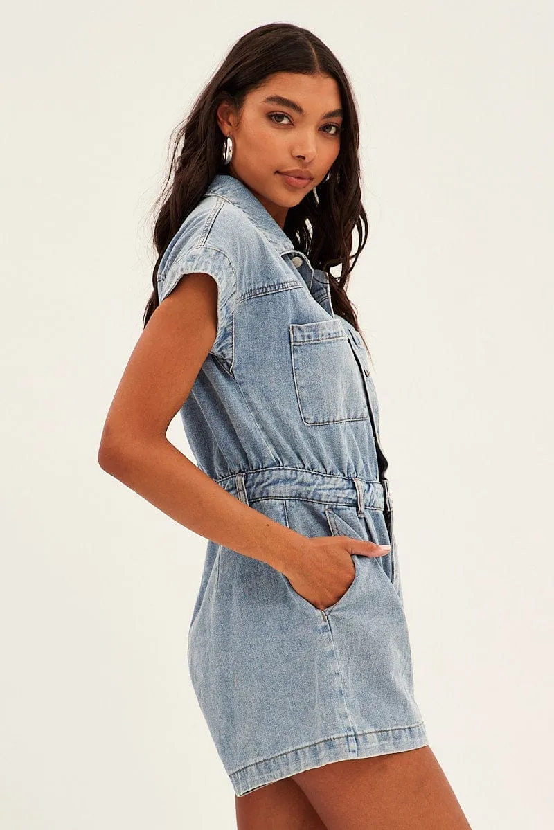 Blue Overall Denim
