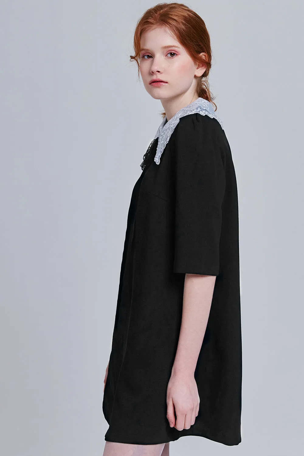 Briella Lace Collar Dress
