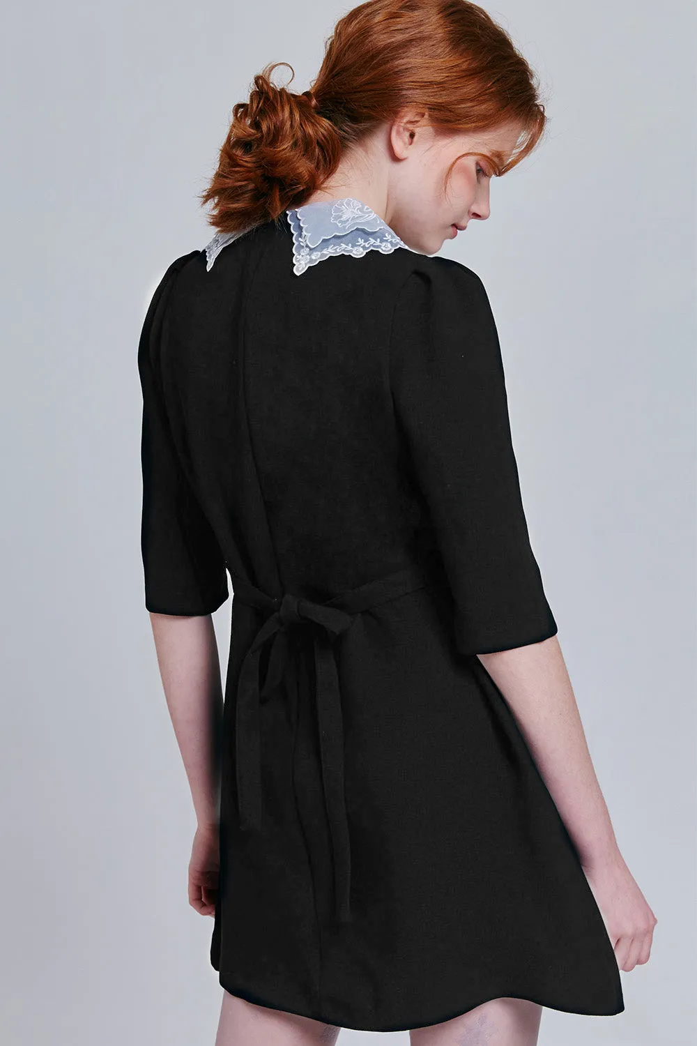 Briella Lace Collar Dress