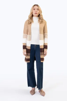 Brown Long Sweater