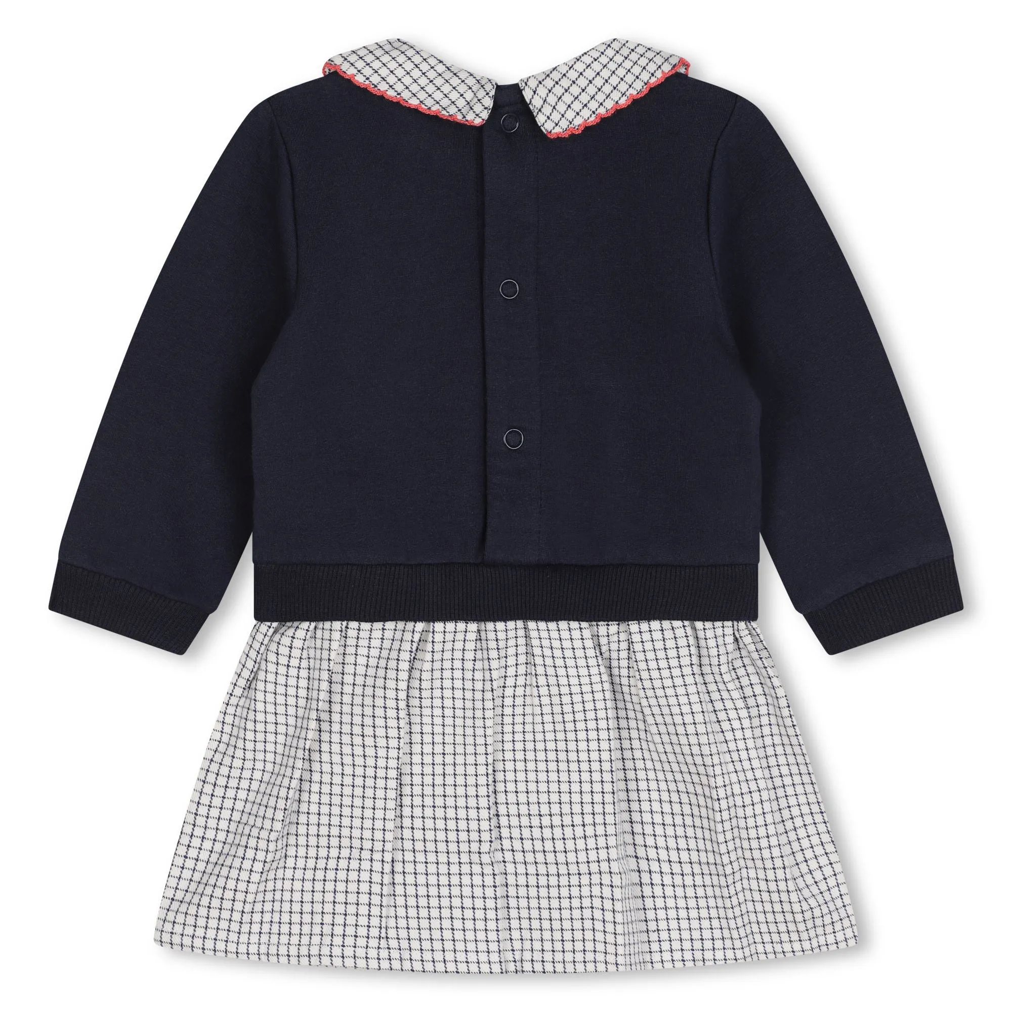 Carrement Beau Dress - White Blue