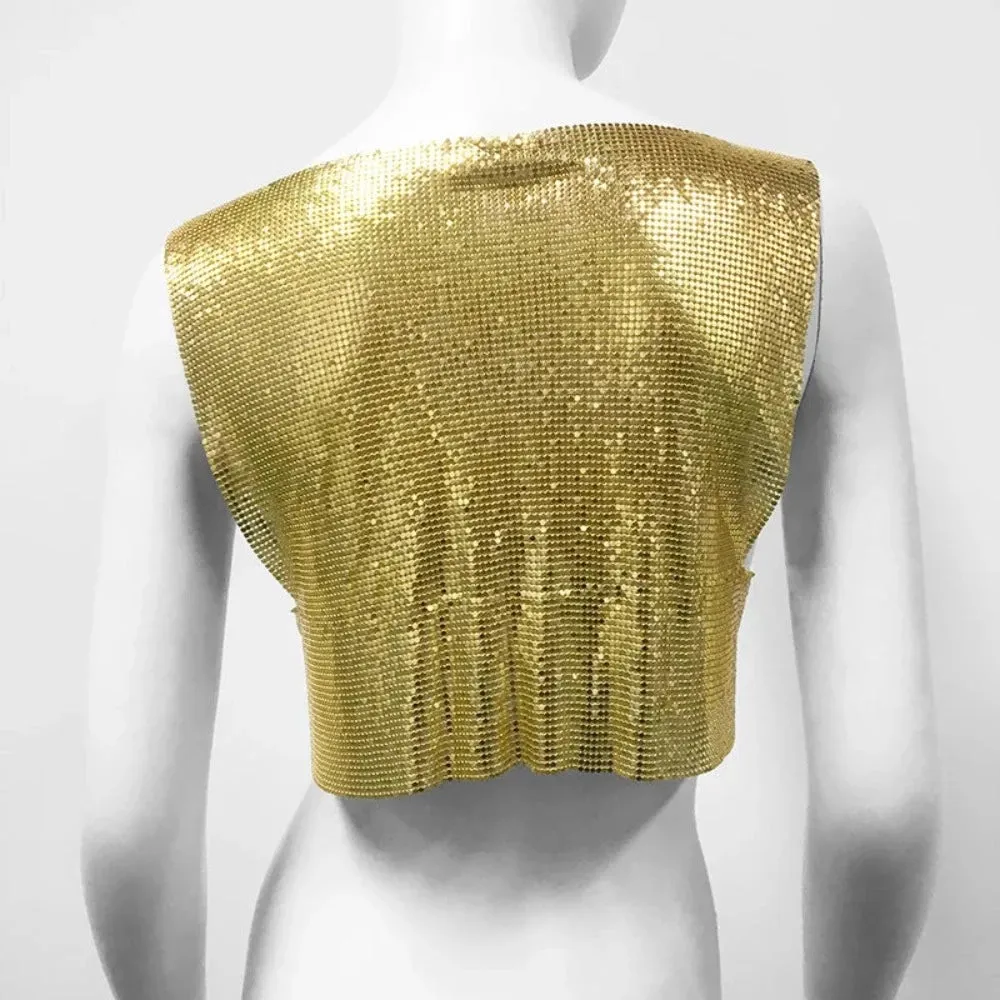Chain Mail Crop Top