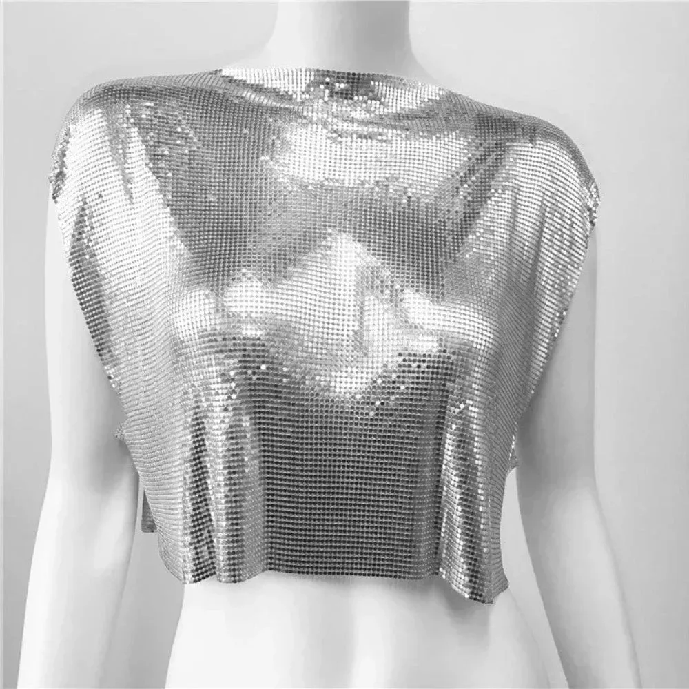 Chain Mail Crop Top