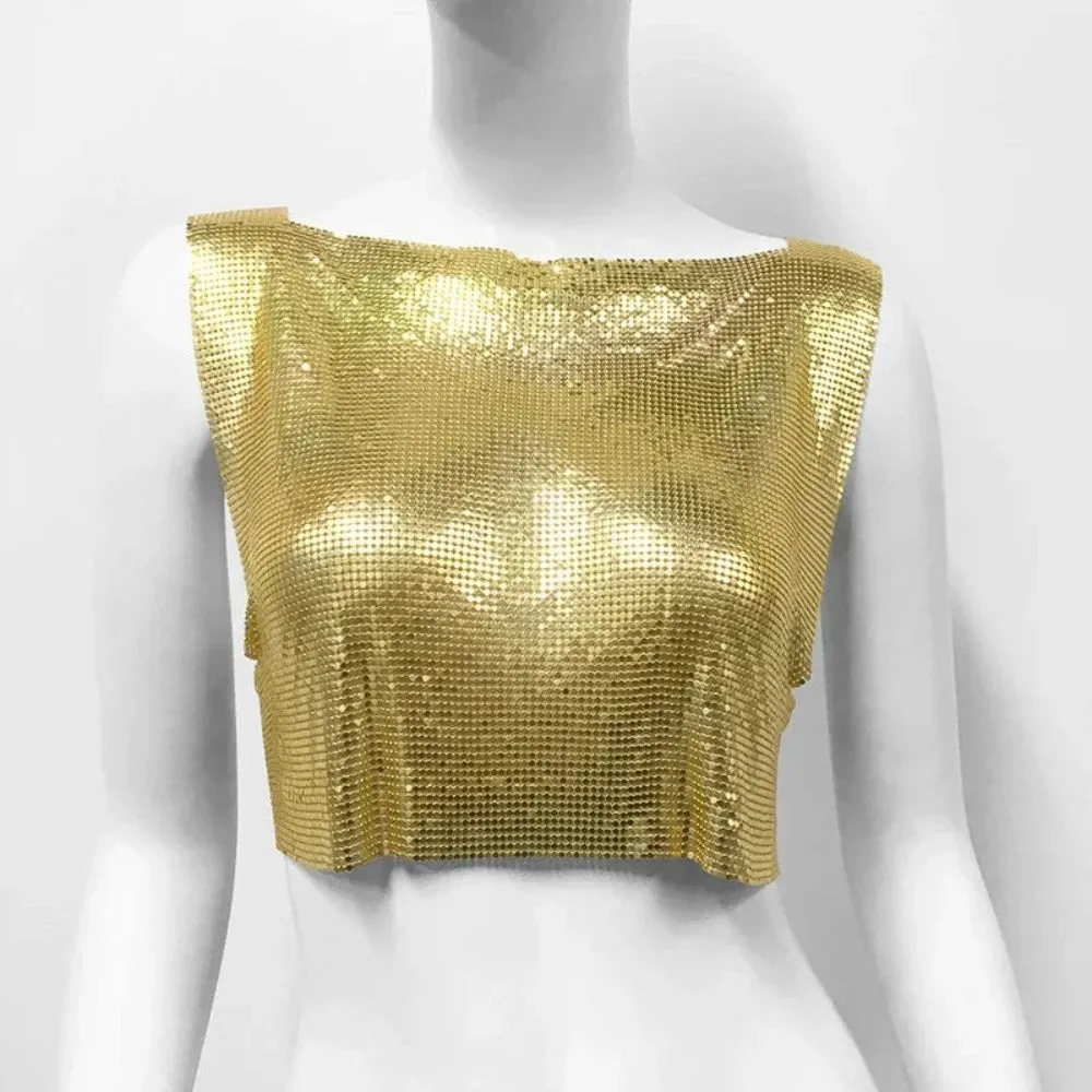 Chain Mail Crop Top