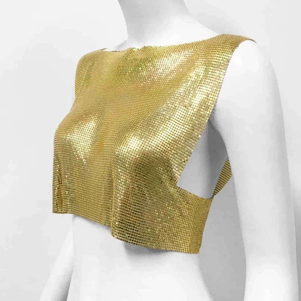 Chain Mail Crop Top