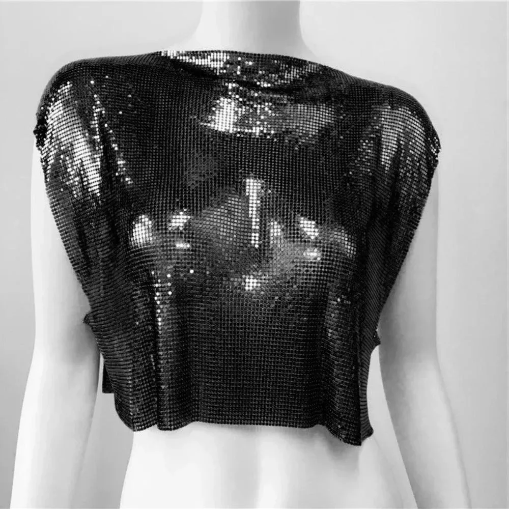 Chain Mail Crop Top