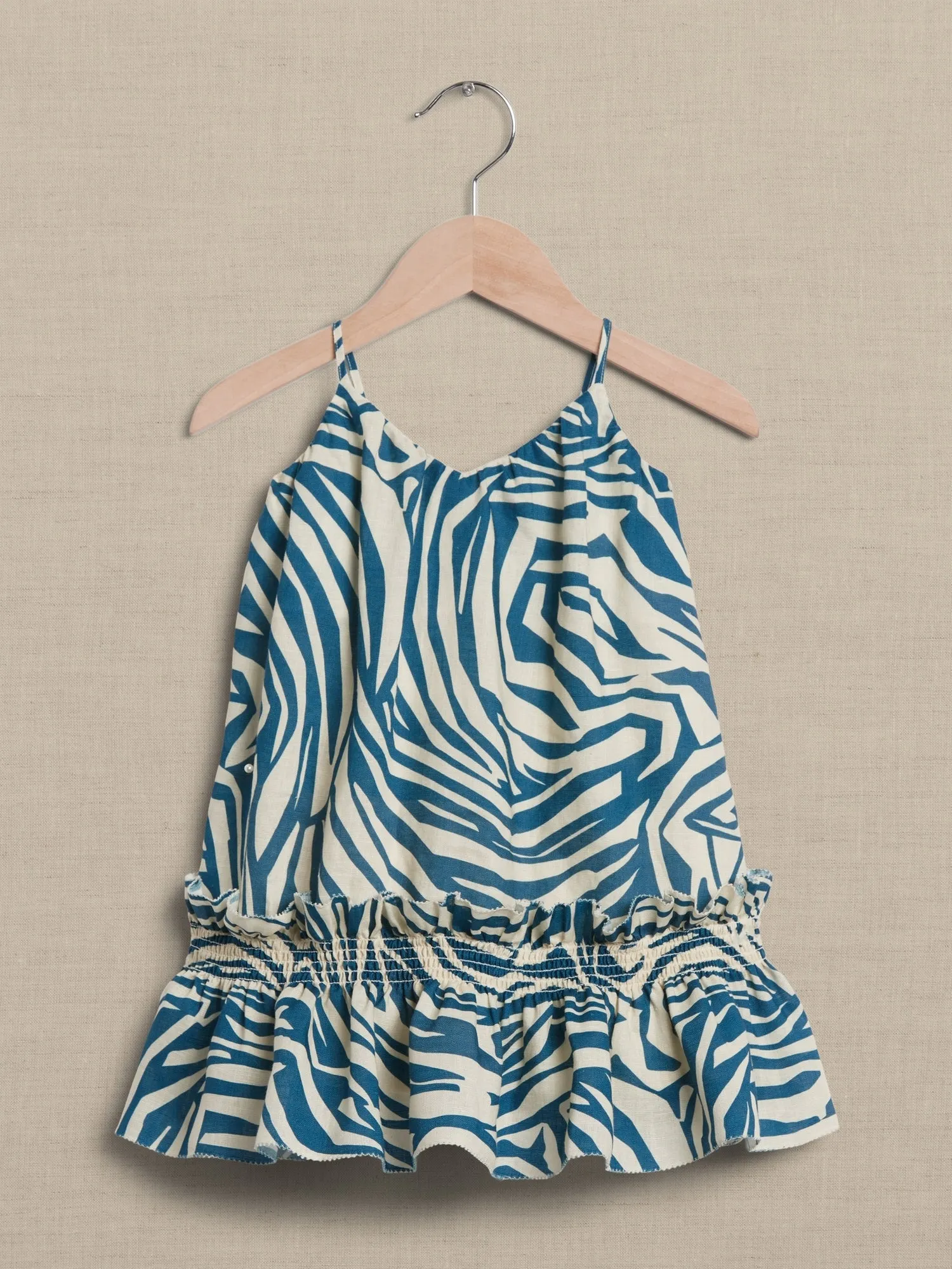 Charlize Linen Dress for Baby   Toddler