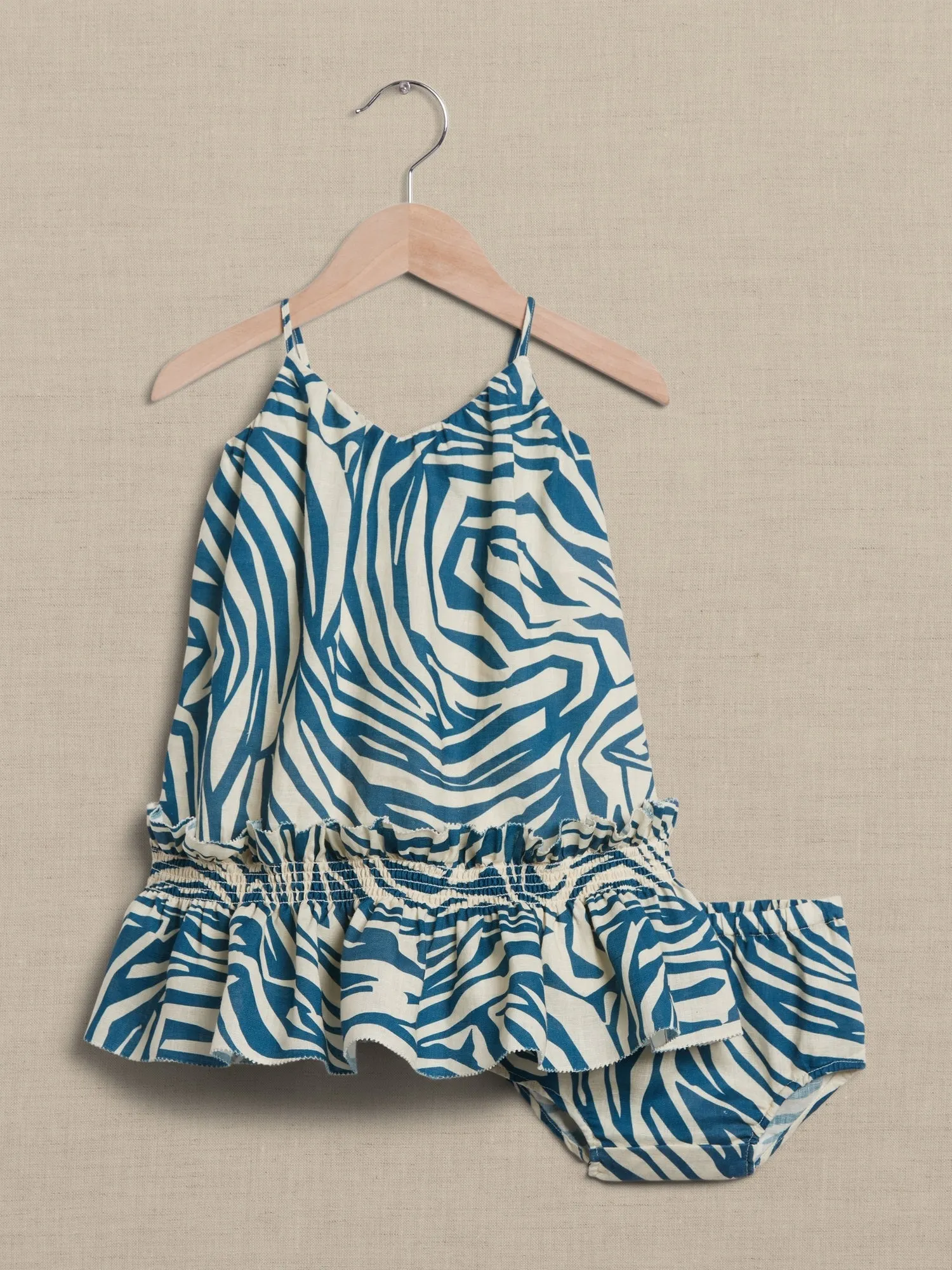 Charlize Linen Dress for Baby   Toddler