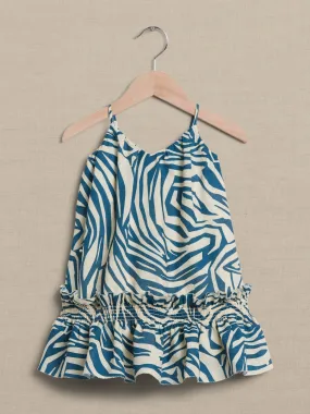 Charlize Linen Dress for Baby   Toddler