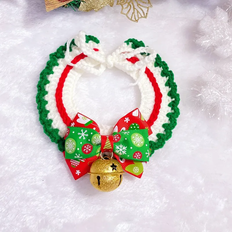 Christmas Pet Collar Cat Supplies Necklace