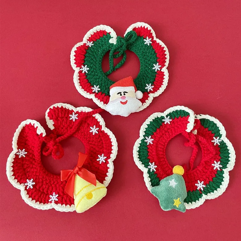 Christmas Pet Collar Cat Supplies Necklace