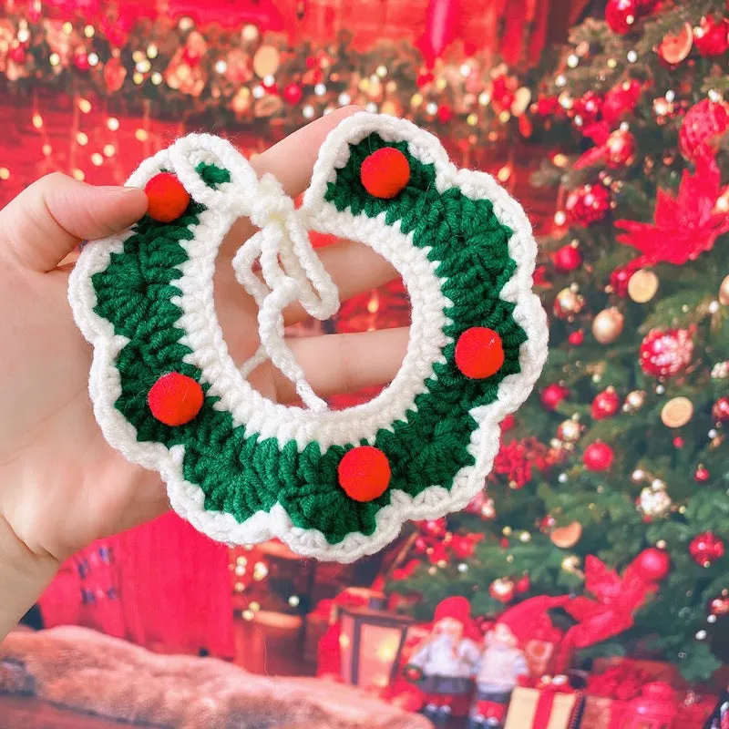 Christmas Pet Collar Cat Supplies Necklace