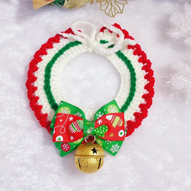 Christmas Pet Collar Cat Supplies Necklace