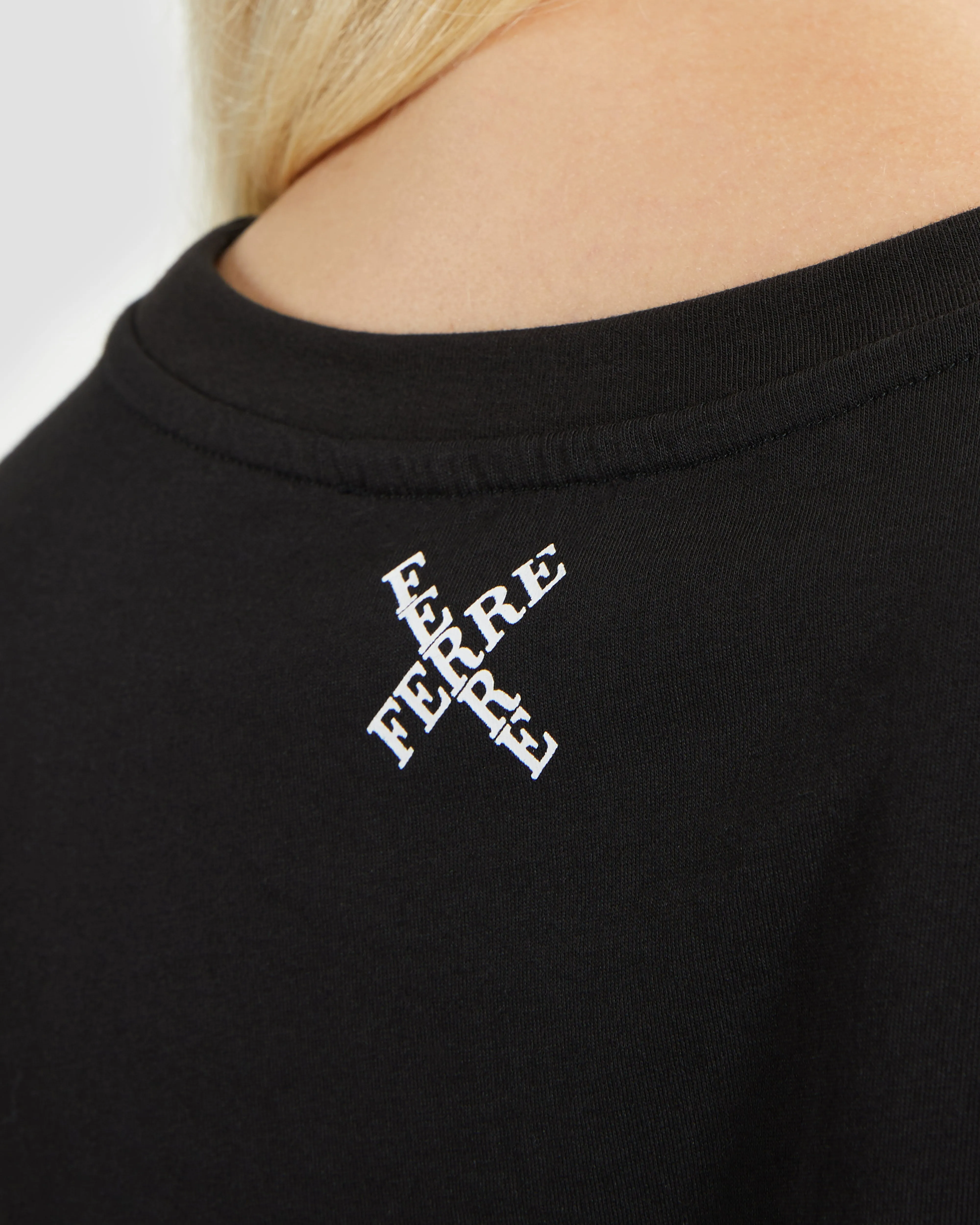 Cross Branding T-Shirt Dress
