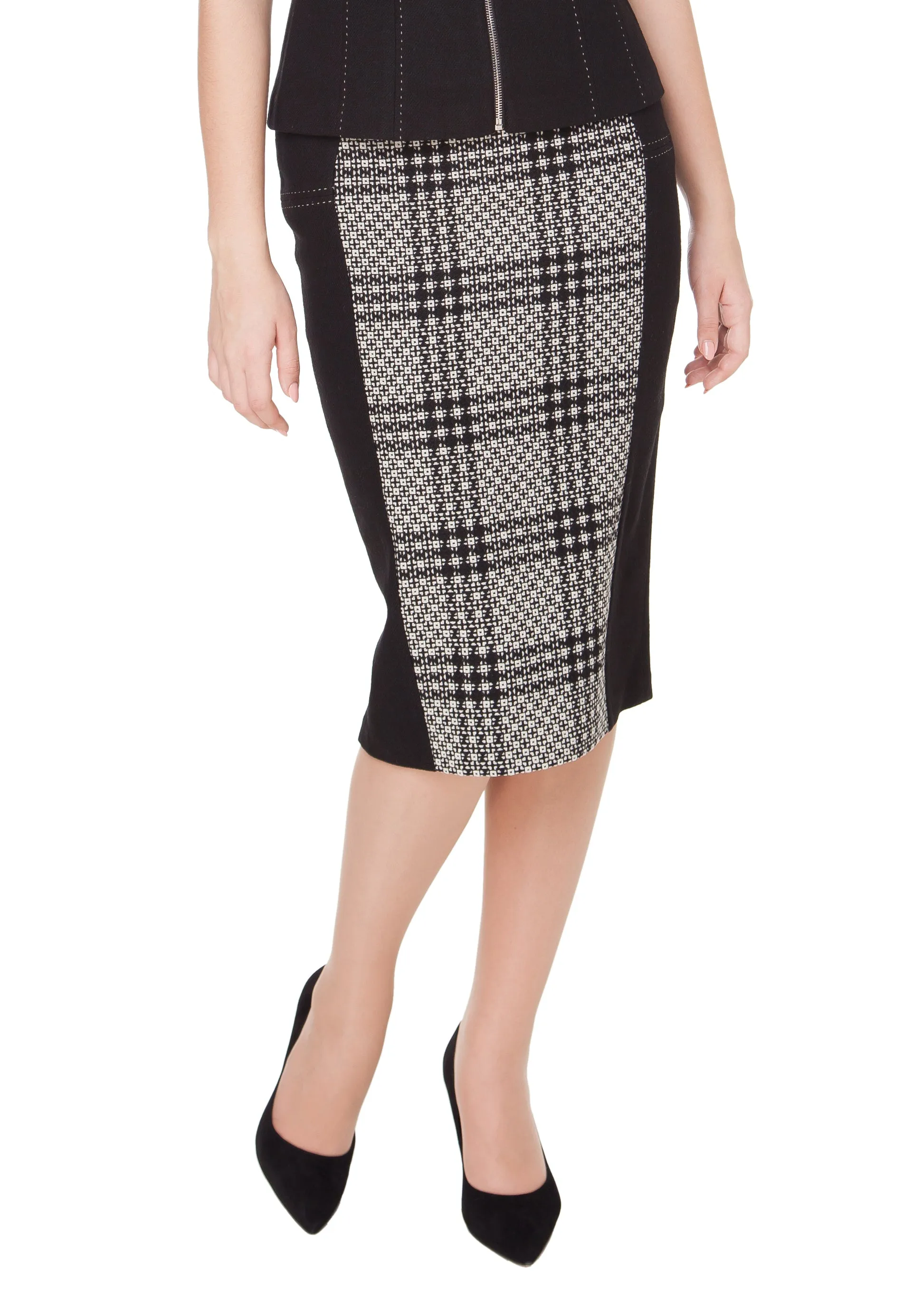 DANIELLE CHECKED SKIRT