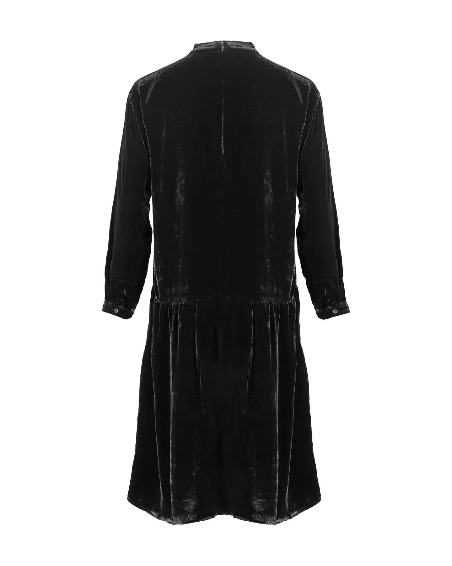 Eileen Fisher Velvet Drop Waist Dress