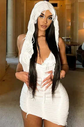 ‘Enigma’ Hooded Dress