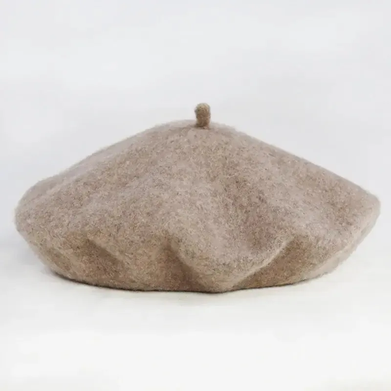 French Painter Wool Beret Bonnet Warm Hat