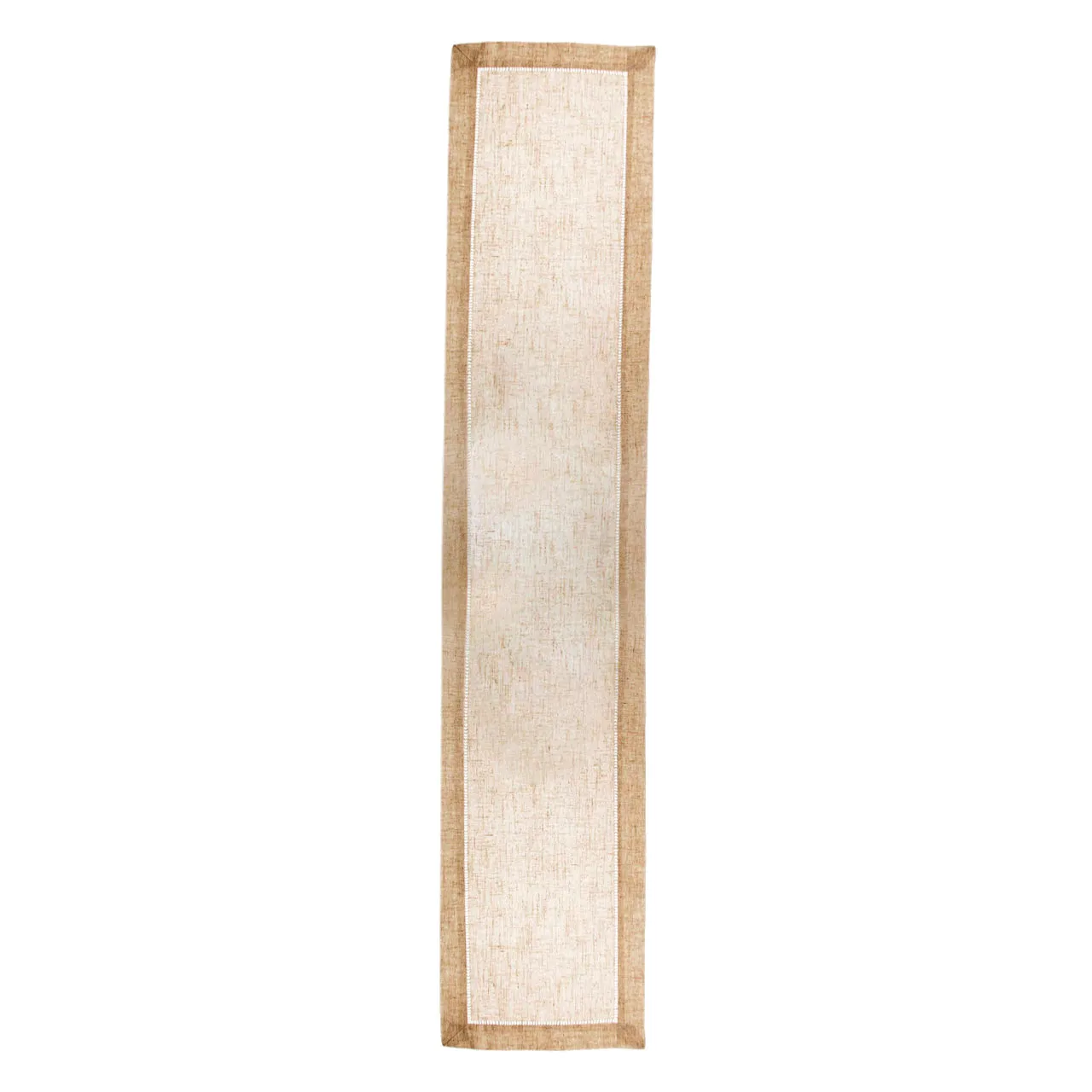 Fresh Linen Deshilado Table Runner