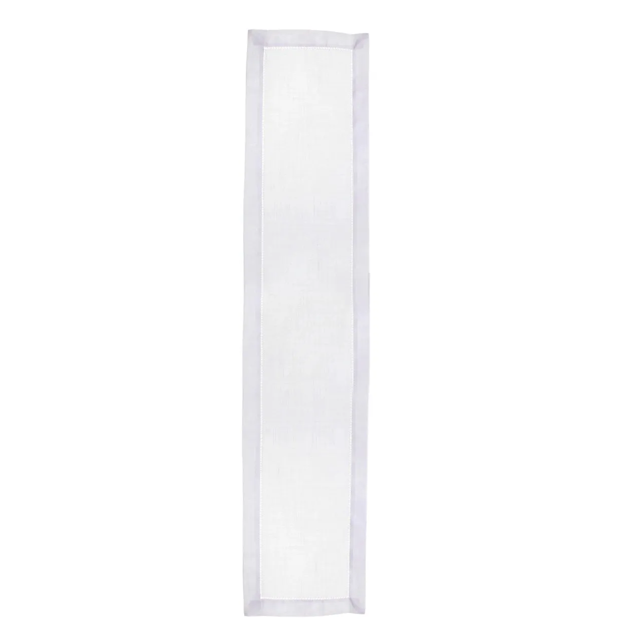 Fresh Linen Deshilado Table Runner