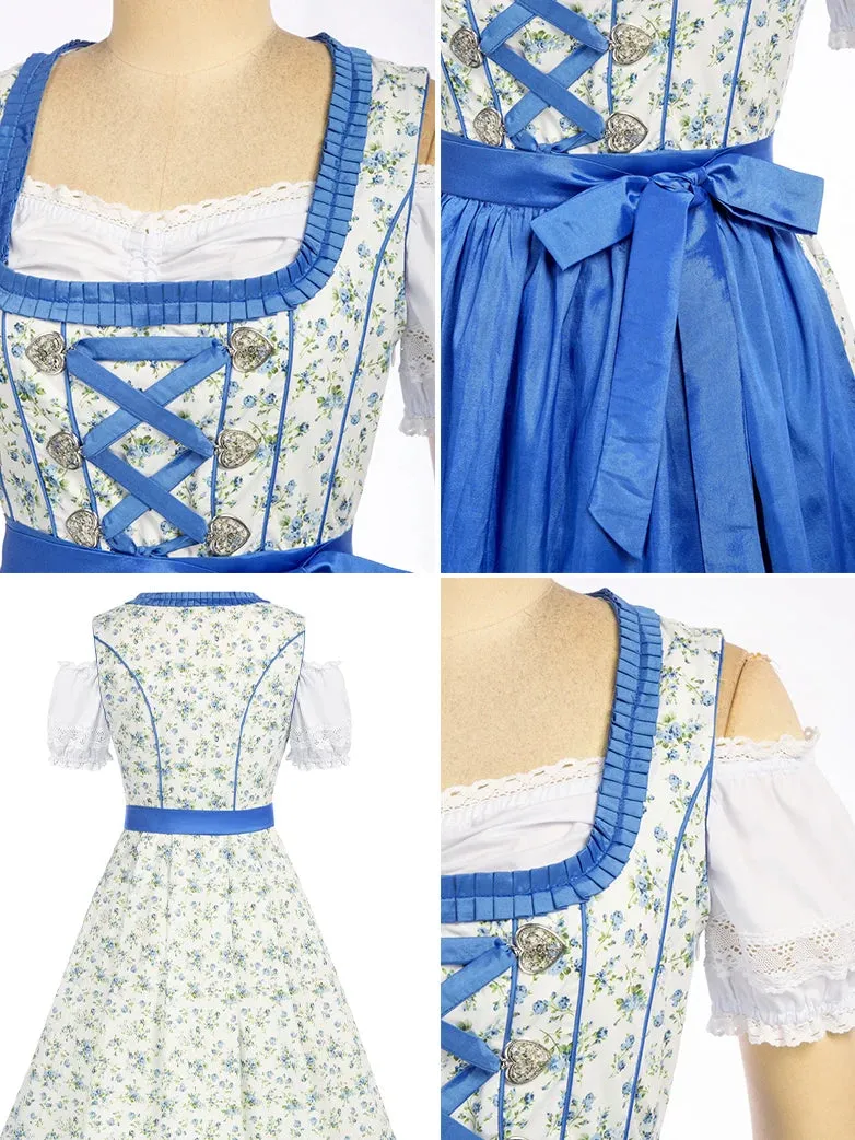 German Bavarian Oktoberfest Costumes Tops/Dress/Apron