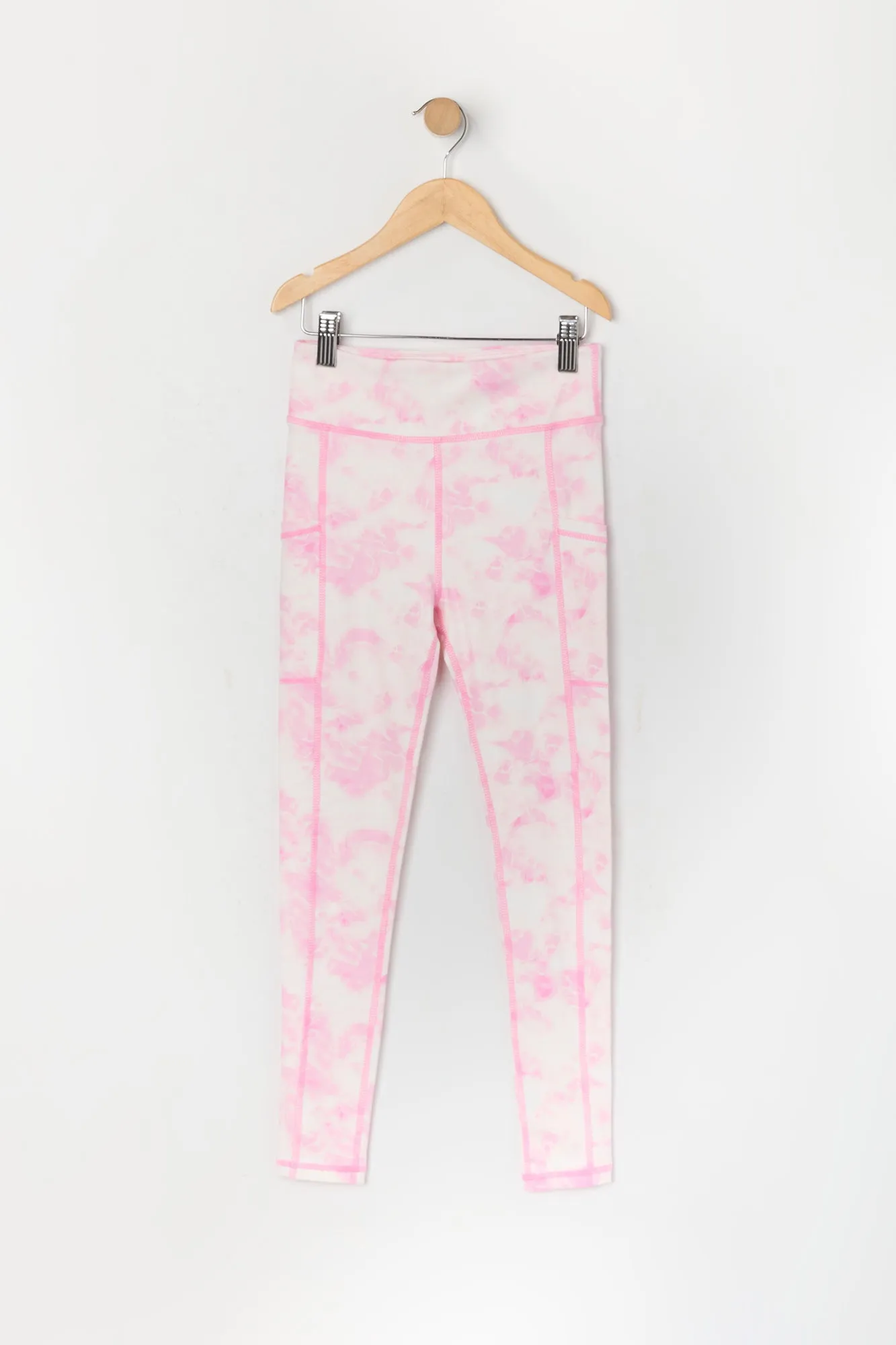 Girls Active Legging with Side Pockets