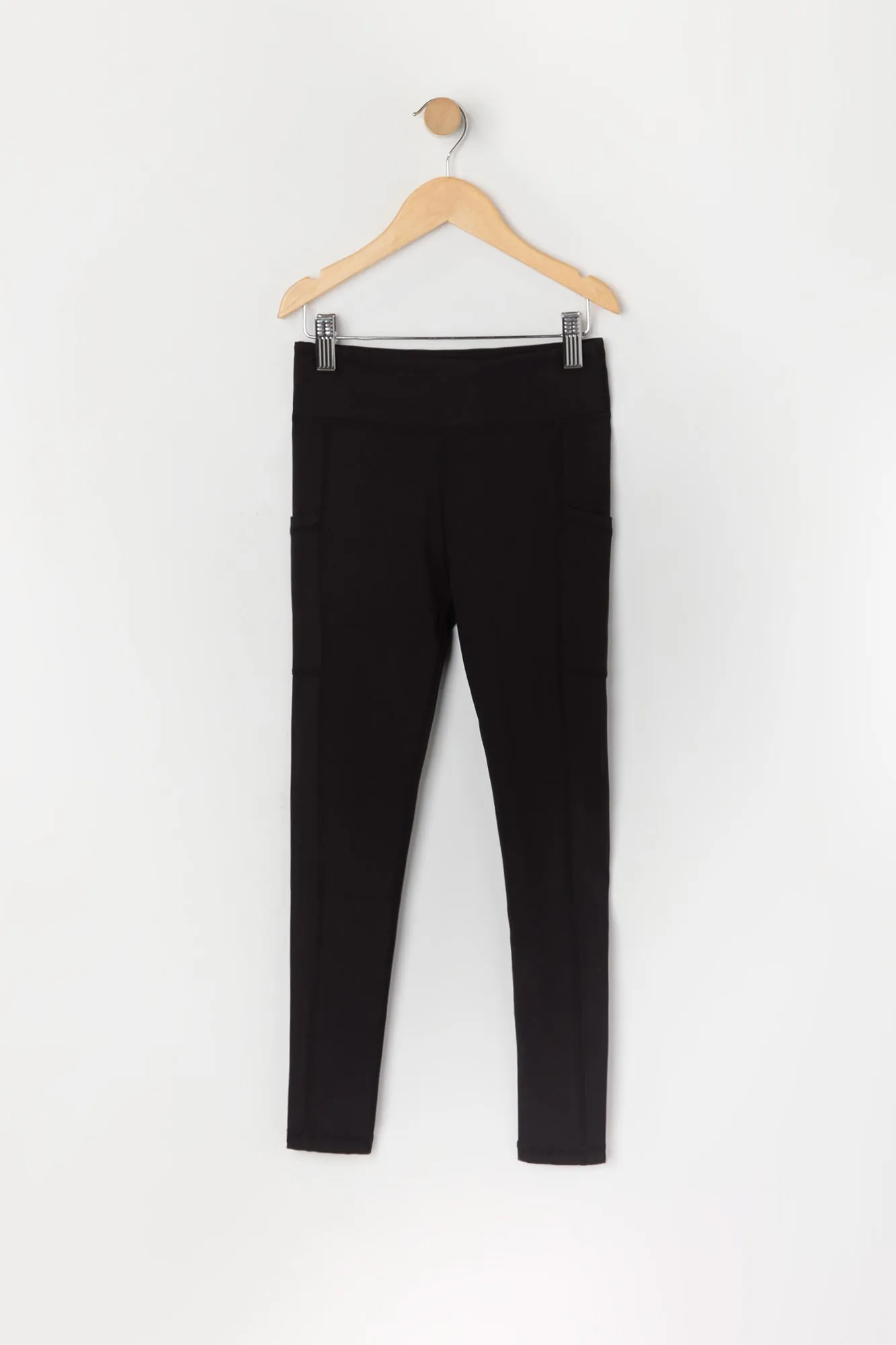 Girls Active Legging with Side Pockets