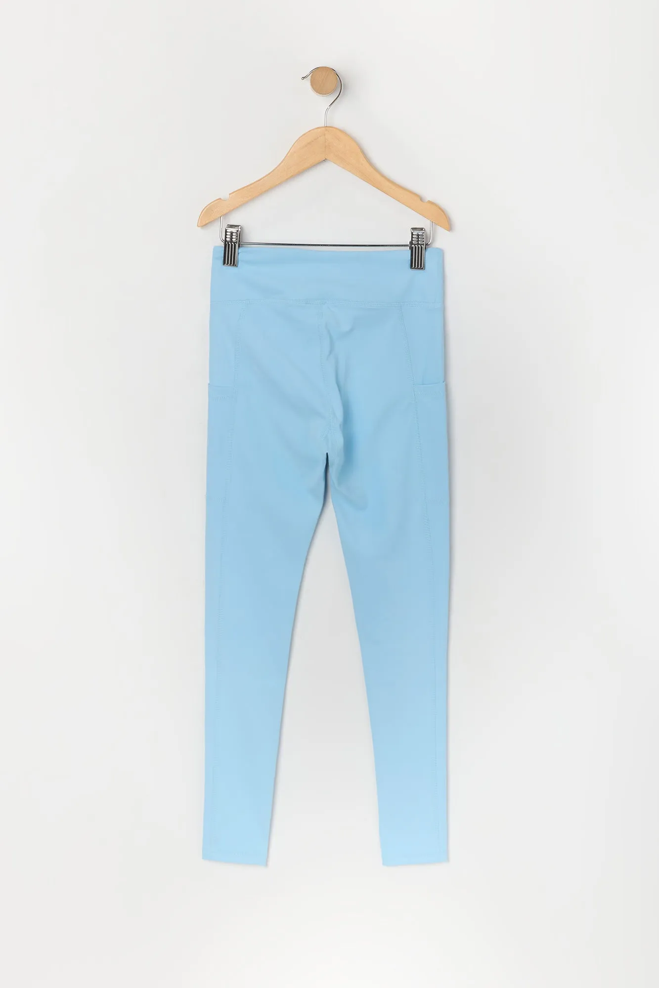 Girls Active Legging with Side Pockets