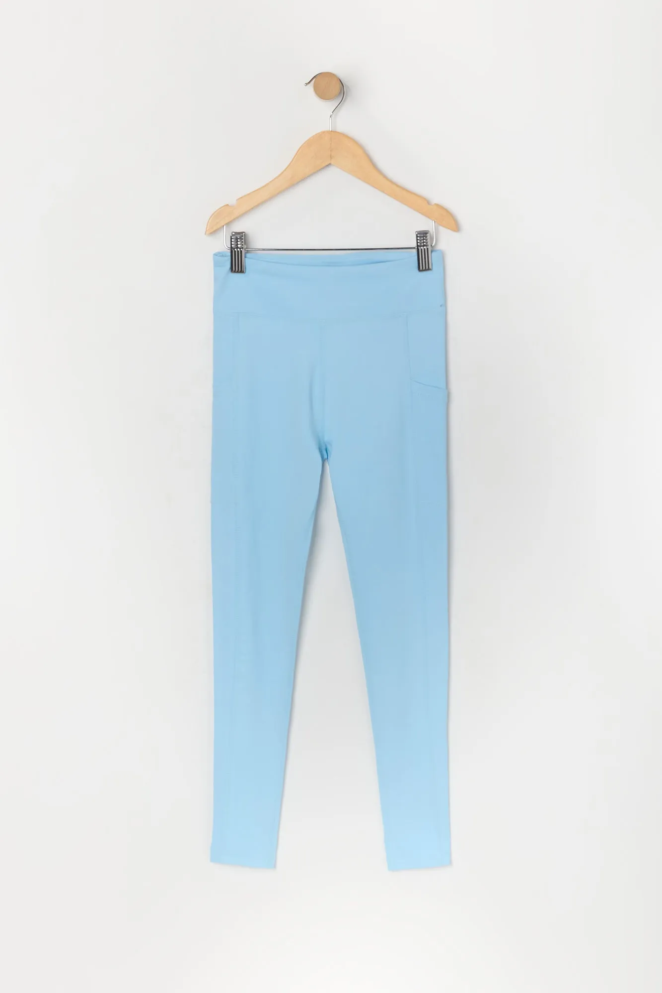 Girls Active Legging with Side Pockets
