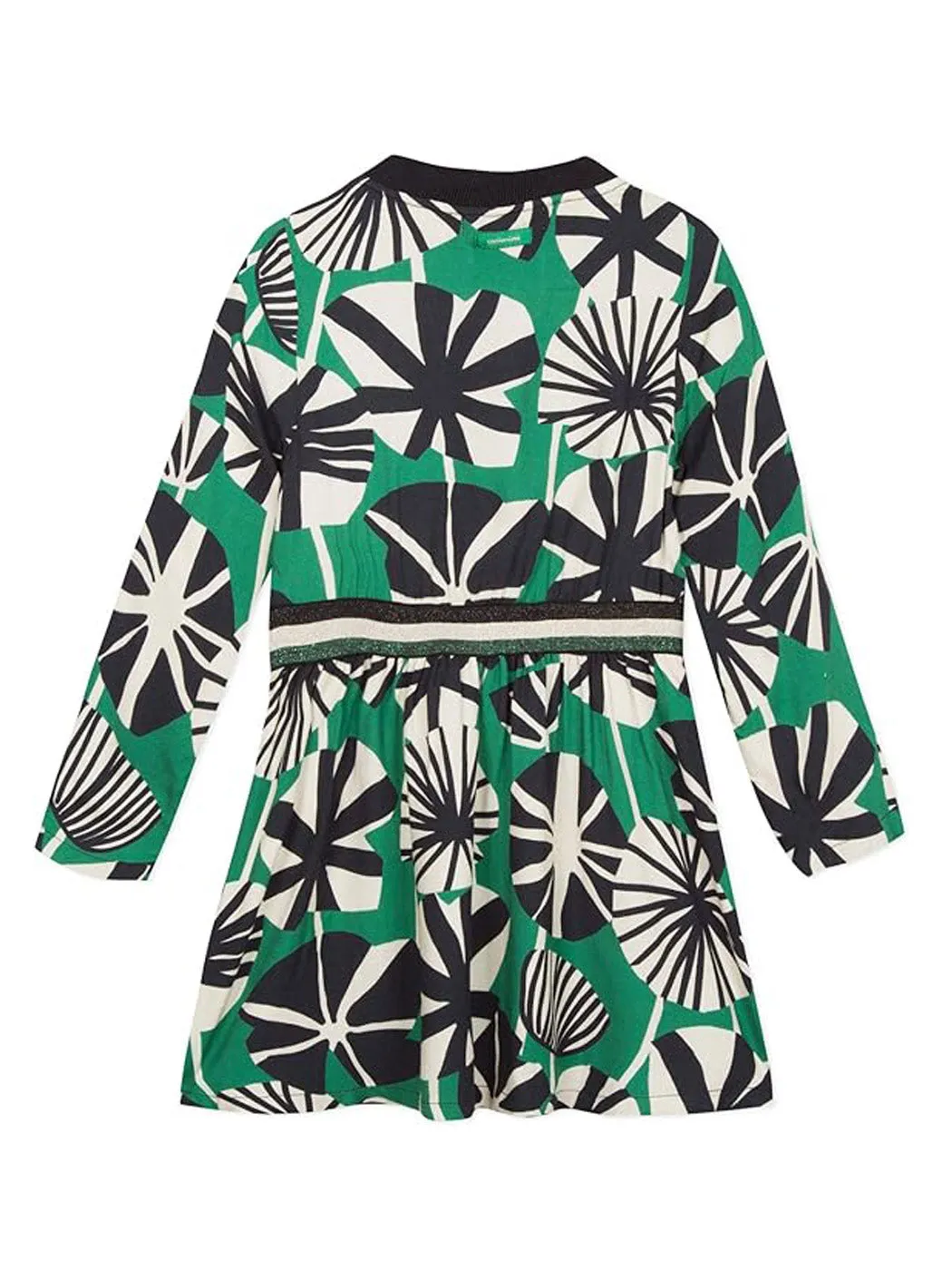 Girl's floral dress-CP30035-58 Green