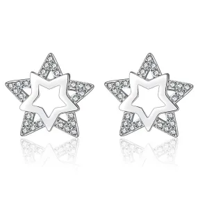 Glowing Star Earrings