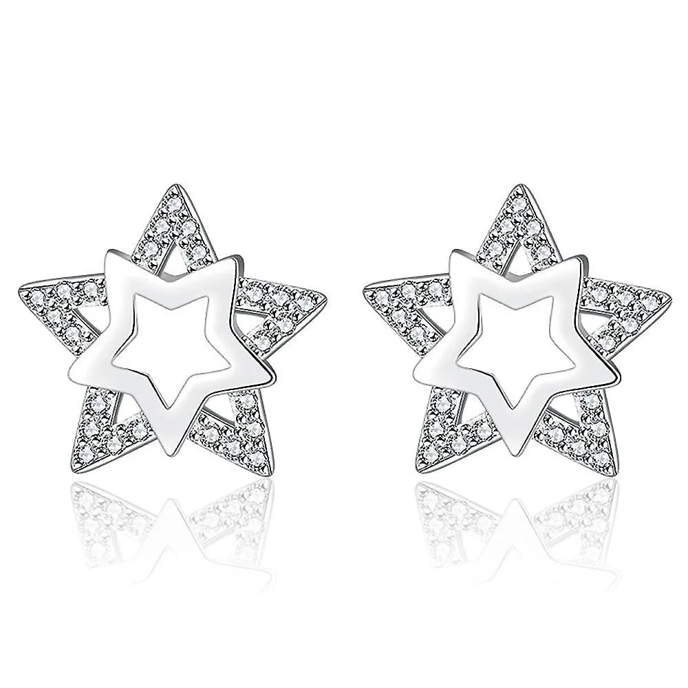 Glowing Star Earrings