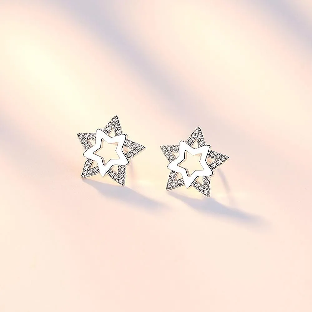 Glowing Star Earrings